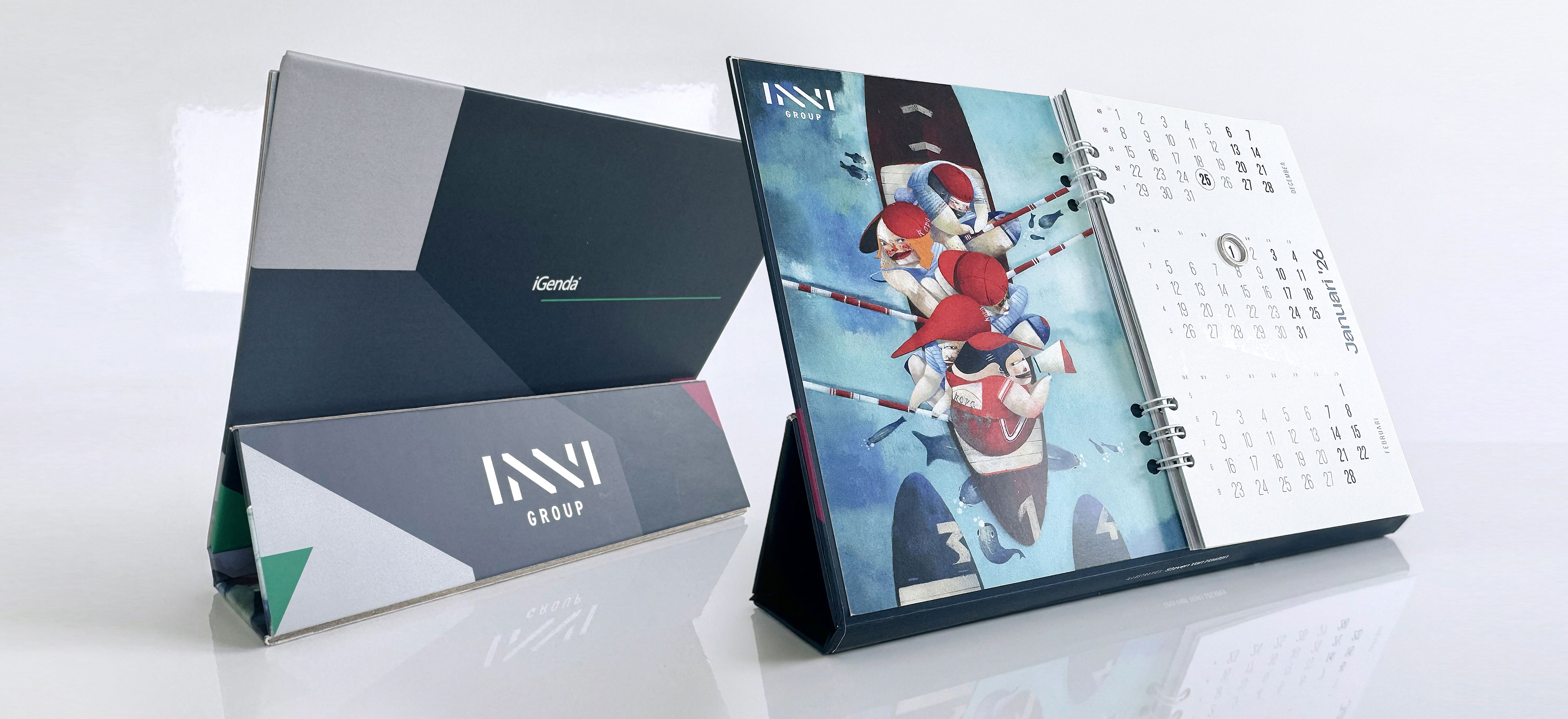 iGenda edition by INNI Group, front and back cover